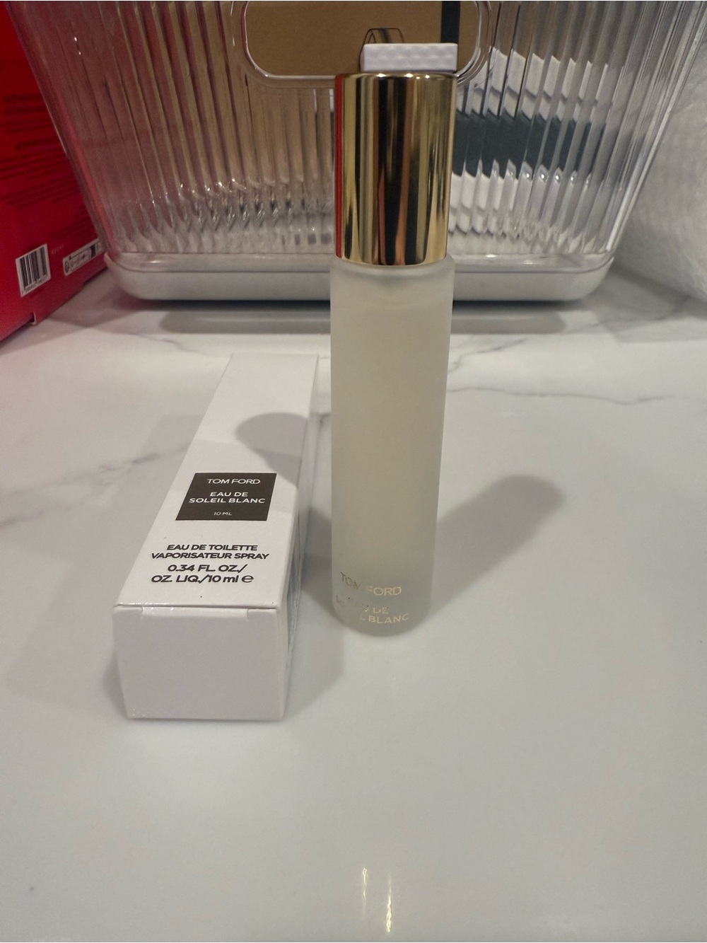 New Tom Ford Eau de Soleil Blanc Eaude Toilette spray 0.34 fl oz - Picture 4 of 4